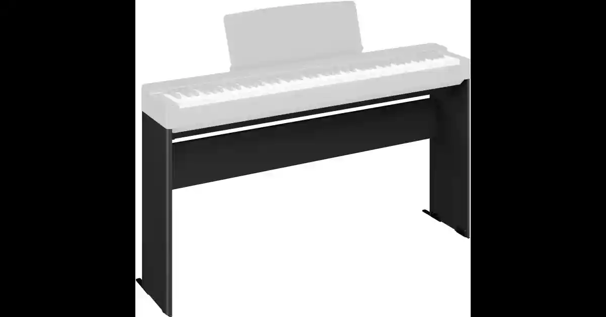 Marisflo L200B - Mueble soporte compatible con YAMAHA P225B/P143 /P145/P223, de madera, negro Marisflo L200B - Mueble soporte compatible con YAMAHA P225B/P143 /P145/P223, de madera, negro
